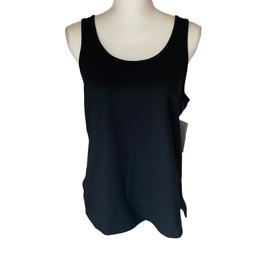 Studio Splendid Tank Top Size Large Black NWT